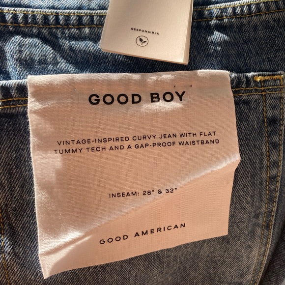 Good American good boy jeans sz 18 - Picture 3 of 6